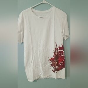 White RBBY graphic t-shirt